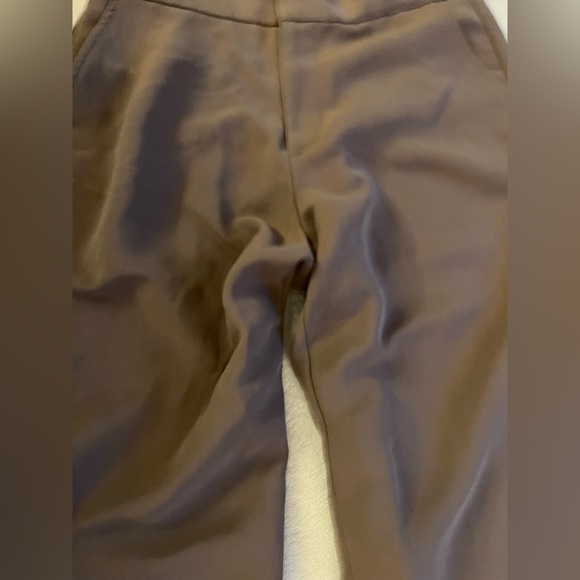 Zara Brown High Waisted Flowy Pants Size M - Picture 12 of 15